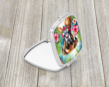 Boxer Luau Compact Mirror