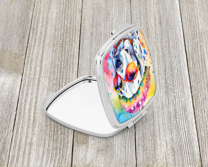 Dalmatian Hippie Dawg Compact Mirror