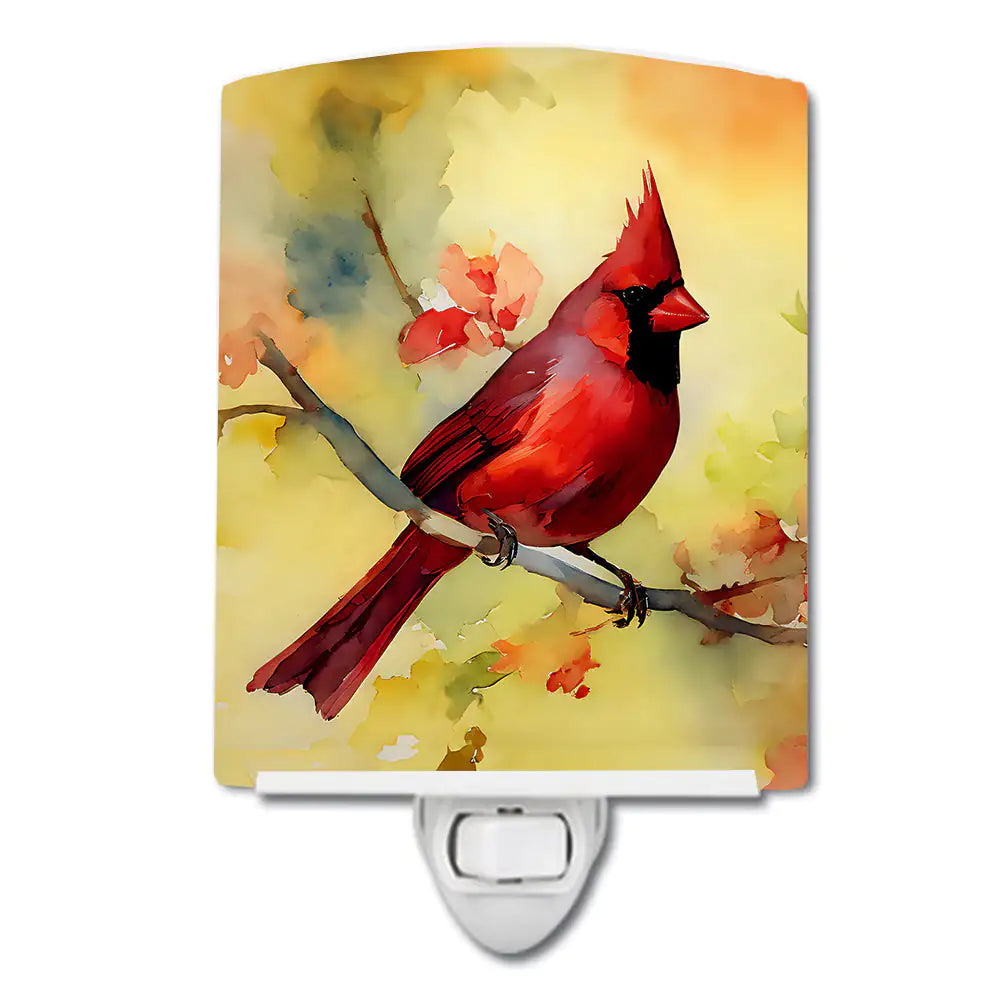 Cardinal Ceramic Night Light