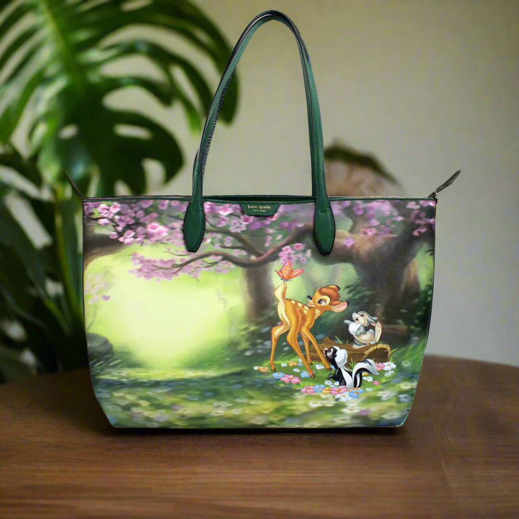 Kate Spade X Disney Bambi Shoulder Tote Bag