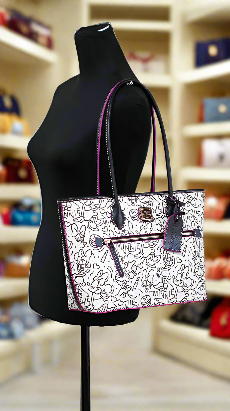 Dooney & Bourke Disney Medium Minnie Mouse Art Tote