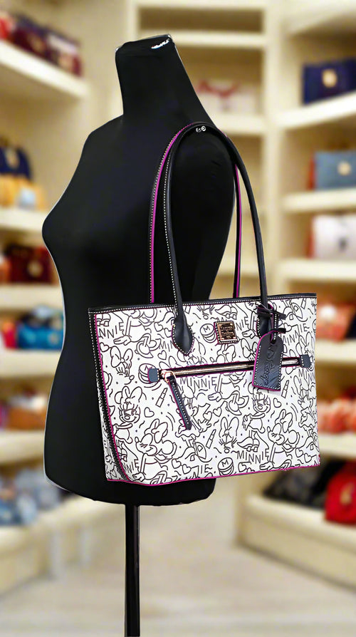 Dooney & Bourke Disney Medium Minnie Mouse Art Tote