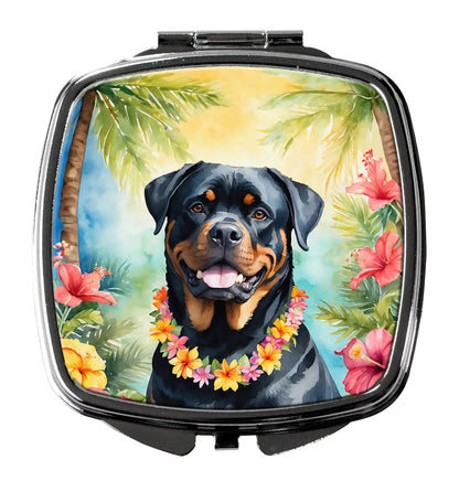 Rottweiler Luau Compact Mirror