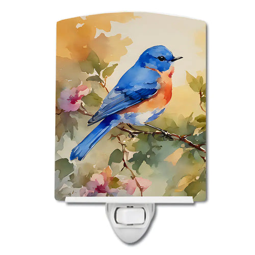 Bluebird Ceramic Night Light
