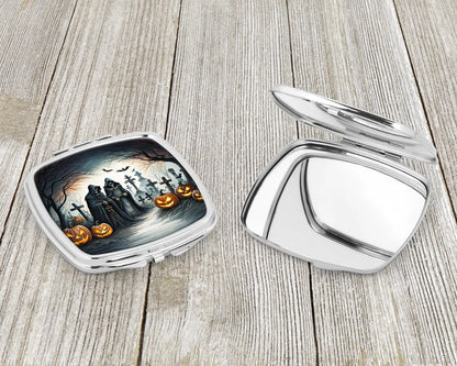 The Grim Reaper Spooky Halloween Compact Mirror