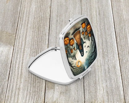 La Llorona Skeleton Spooky Halloween Compact Mirror