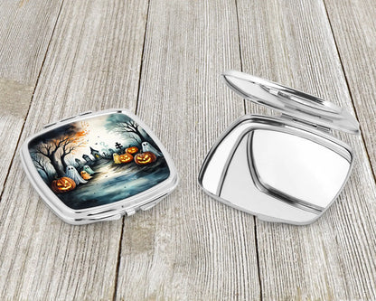 Ghosts Spooky Halloween Compact Mirror