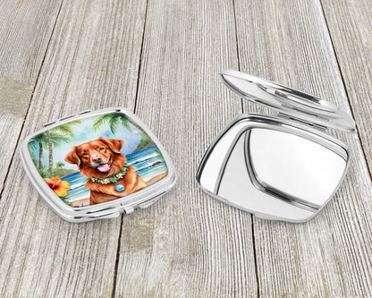 Nova Scotia Duck Tolling Retriever Luau Compact Mirror