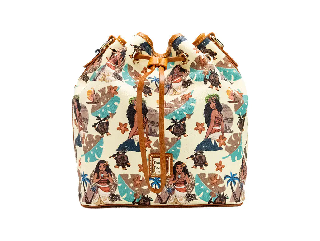 Dooney & Bourke Disney Medium Moana Bucket Crossbody Bag