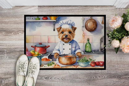 Norfolk Terrier The Chef Doormat