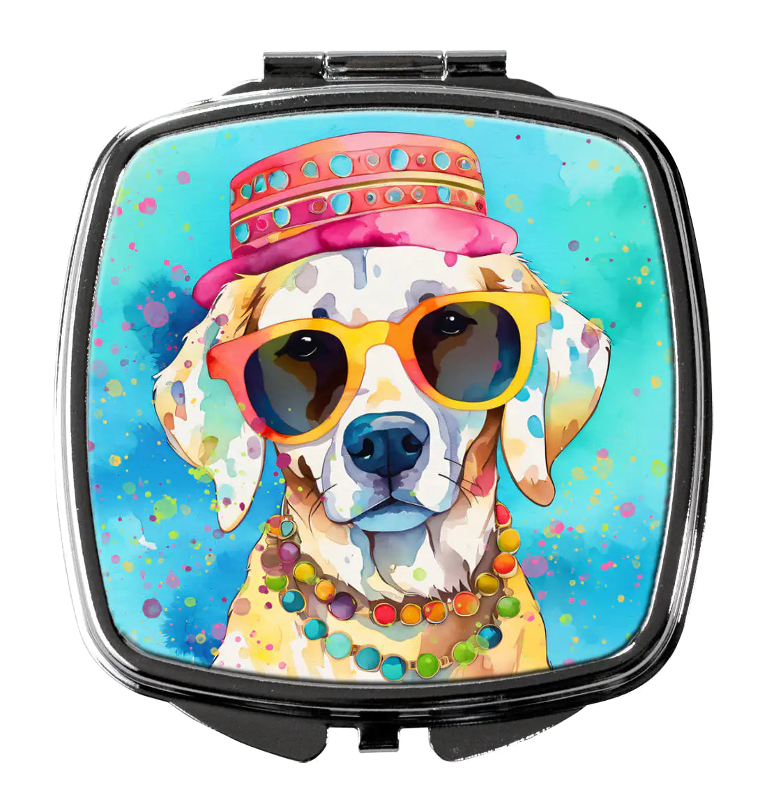 Hippie Dawg Compact Mirror