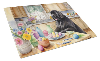 Decorating Easter Newfoundland Glass Cutting Board
