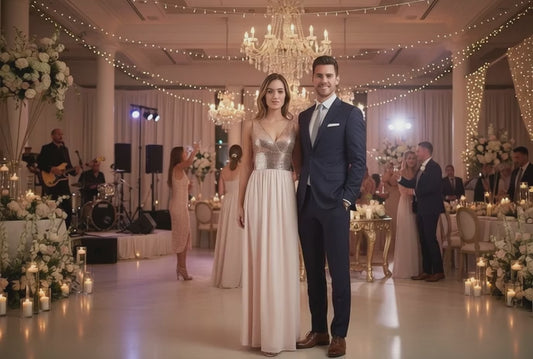 Sleeveless V-Neck Wedding Bridesmaid Dress
