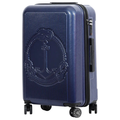 Biggdesign Ocean Hard shell Spinner Luggage Set, Navy Blue, 3 Piece