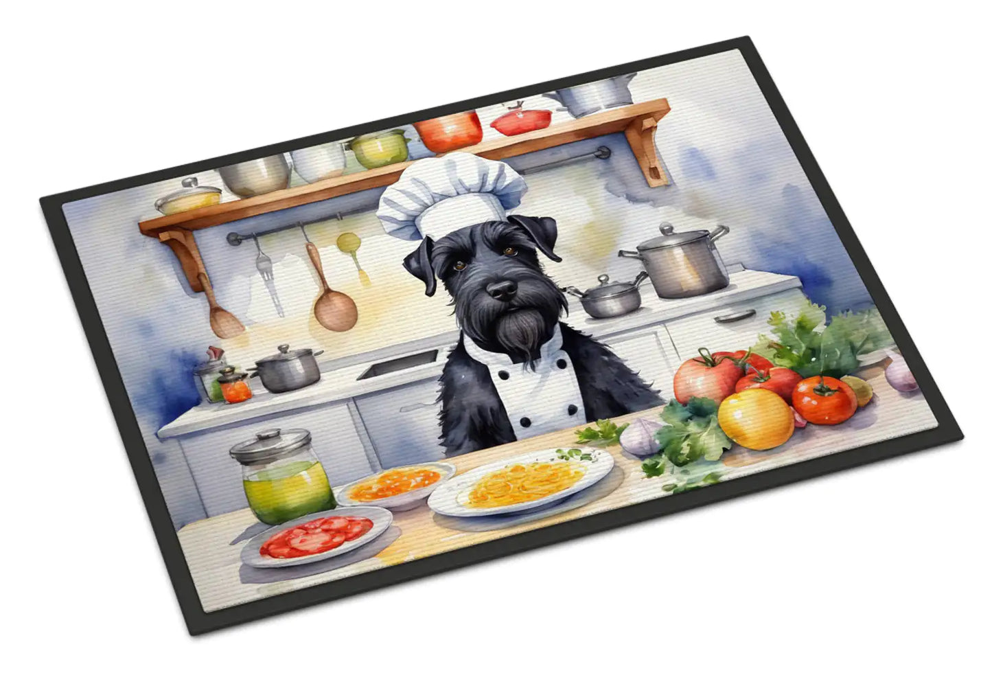 Giant Schnauzer The Chef Doormat