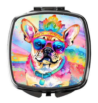 Pug Hippie Dawg Compact Mirror