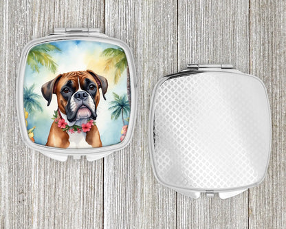Boxer Luau Compact Mirror