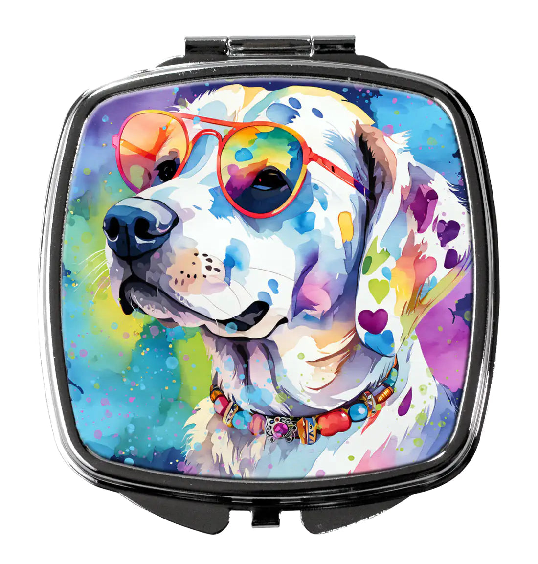 Hippie Dawg Compact Mirror