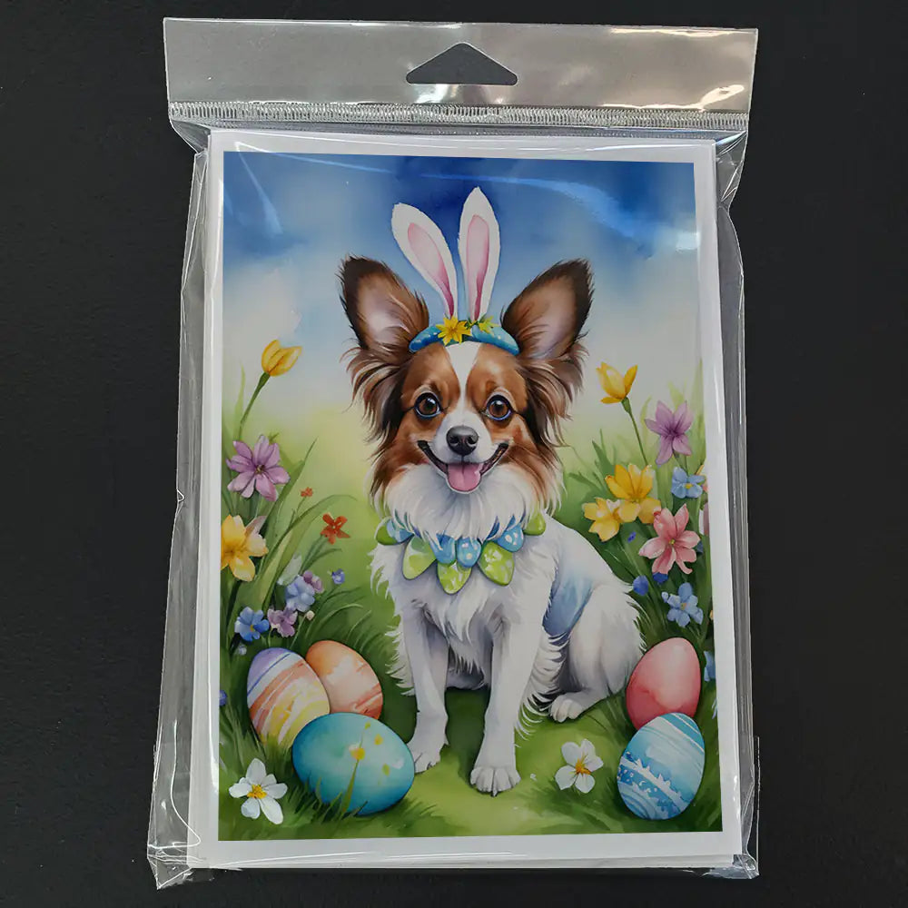 Papillon Easter Egg Hunt Greeting Cards Pack of 8