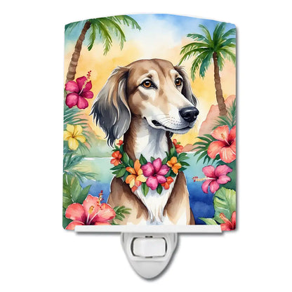 Saluki Luau Ceramic Night Light