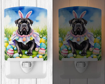 Cane Corso Easter Egg Hunt Ceramic Night Light