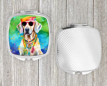 Weimaraner Hippie Dawg Compact Mirror