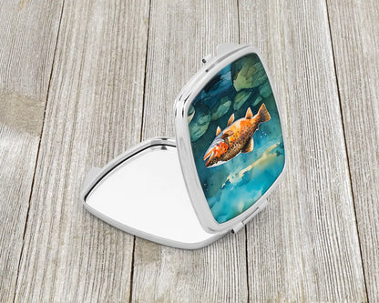 Brown Trout Compact Mirror