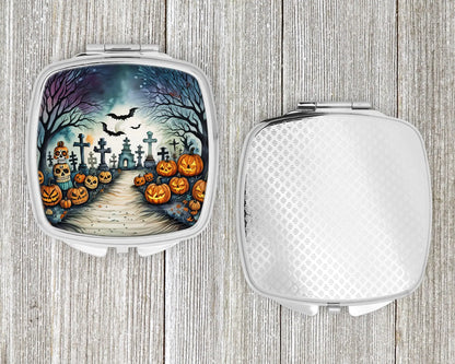Day of the Dead Spooky Halloween Compact Mirror