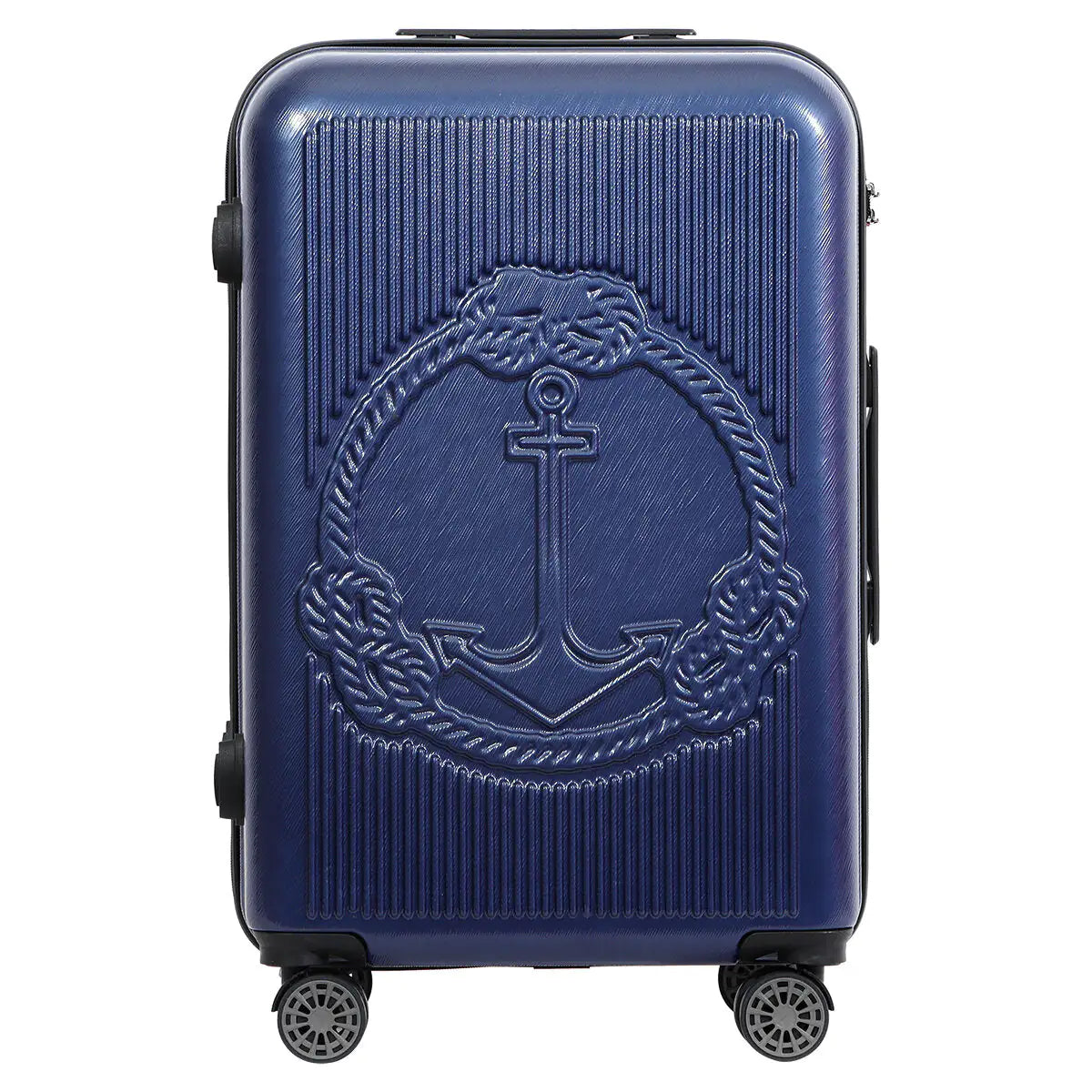 Biggdesign Ocean Hard shell Spinner Luggage Set, Navy Blue, 3 Piece